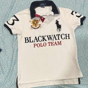 Blackwatch White Polo